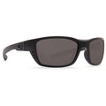Costa Whitetip 580P Polarized Sunglasses, Blackout/Gray Lens