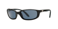 Costa Del Mar Brine 9017 Matte Black Gray 580p Sunglasses 59-18-118