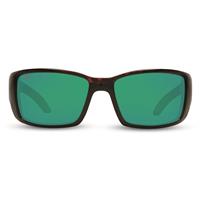 Costa Del Mar Blackfin 9014 Sunglasses Matte Black Blue Mir 580p