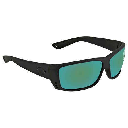 Costa Cat Cay Polarized Sunglasses - Blackout/Green Mirror Adult