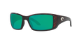 Costa Del Mar Blackfin Sunglasses 62mmUS Tortoise Green Polar