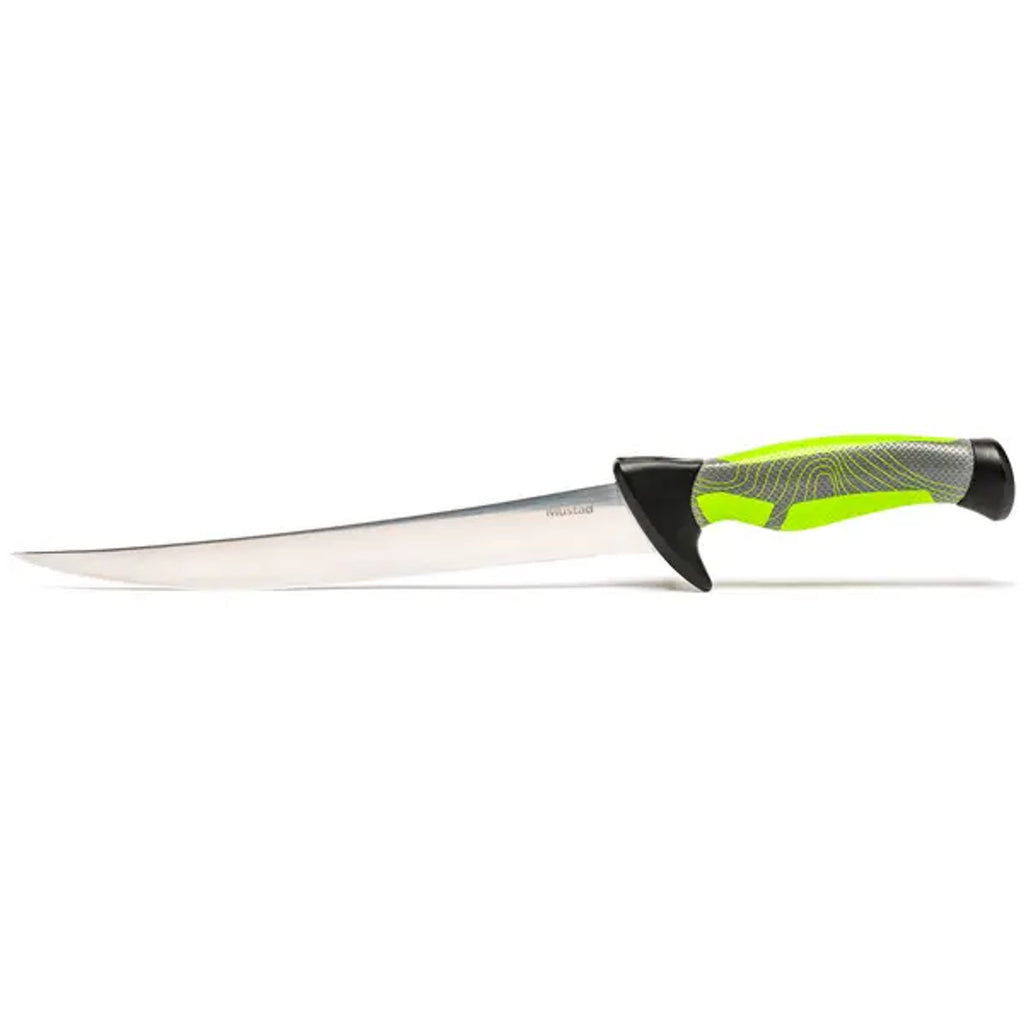 Mustad Greenline Boning/Fillet Knife (Stainless Steel) - Size: 9  W/ Sheath