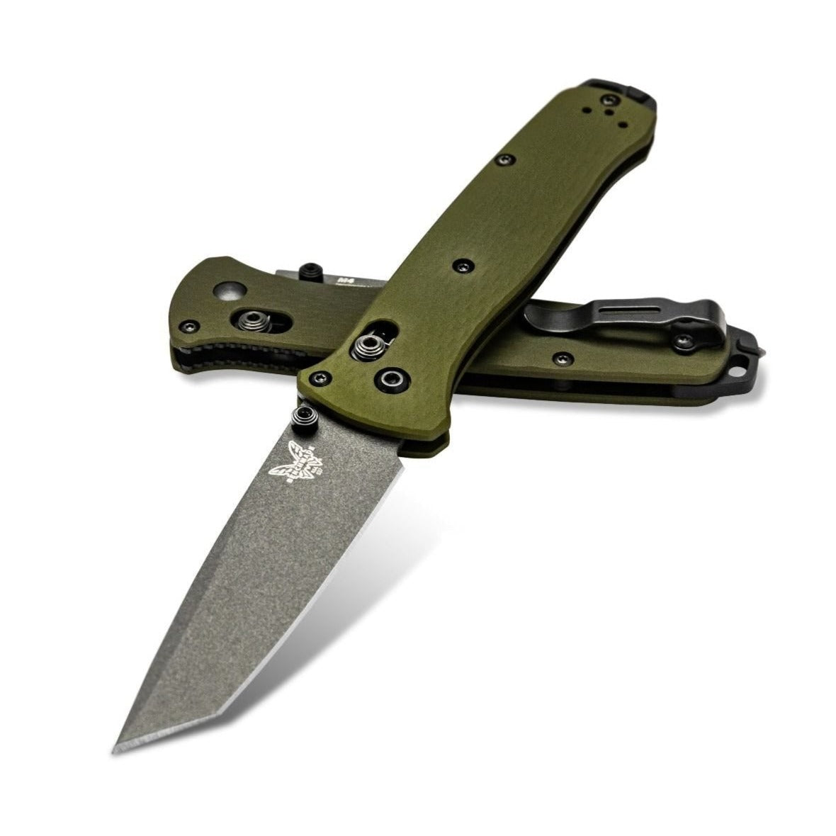 Benchmade Bailout Axis Tanto Knife, Gray Coated, One Size