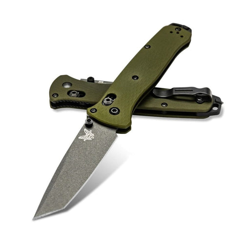 Benchmade Bailout Axis Tanto Knife, Gray Coated, One Size