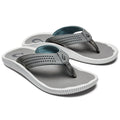 Olukai Ulele Men's Sandals Dark Shadow Black Size 9