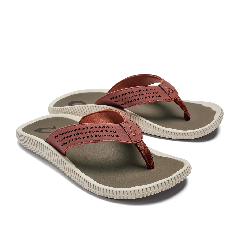 OluKai Ulele Beach Flip Flops Size 12 M