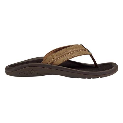 Olukai Hokua Men's Tan Sandals Size 13
