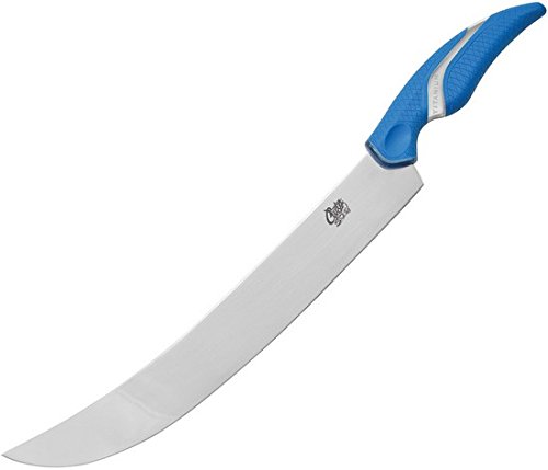Cuda Fixed Blade Knives 12 Titanium Bonded Curved Blade Knife 18229