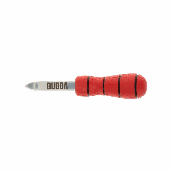Bubba Blade Shucking Knife, 2in Stainless Steel, Red/Black Handle