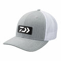 Daiwa Trucker Cap  Grey/White with Rubber Patch Logo
