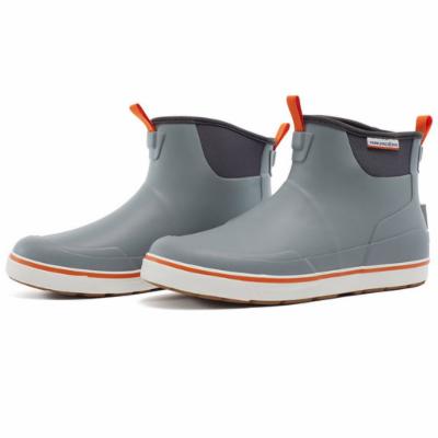Grundens Men's Deck Boss Ankle Fishing Boots - Monument Gray 10
