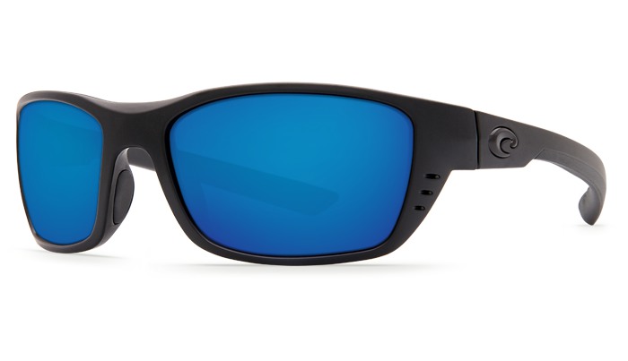 Costa Whitetip 580P Polarized Sunglasses, in Blackout Frame/Blue Mirror Lens | by West Marine