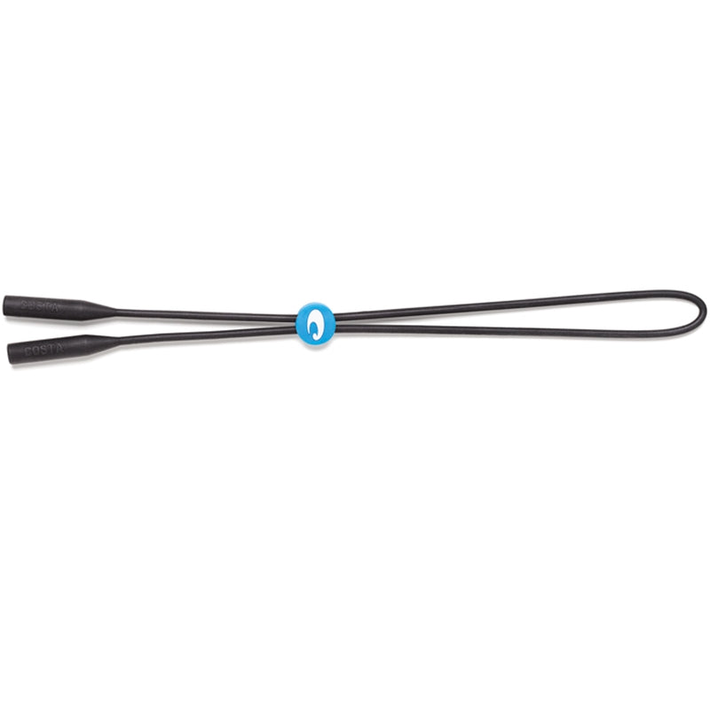 Costa Bowline Silicone Sunglass Strap, in Black/Blue | by West Marine