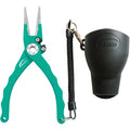Danco Admiral Series Pliers, 7.5in Overall, Teflon Coated 420 Stainless, Seafoam Green Rubberized Aluminum Handle, Rubber Sheath, PA75LS-RC-T-010