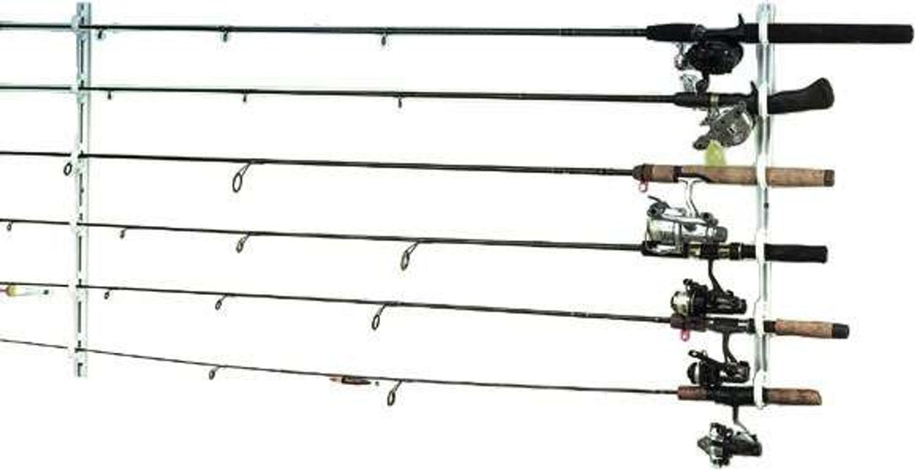 Du-Bro 2' Trac-a-Rod Fishing Rod Rack, Holds 6 Rods | by West Marine