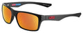 Pelagic Fish Taco Polarized Sunglasses - Matte Black/Sunrise
