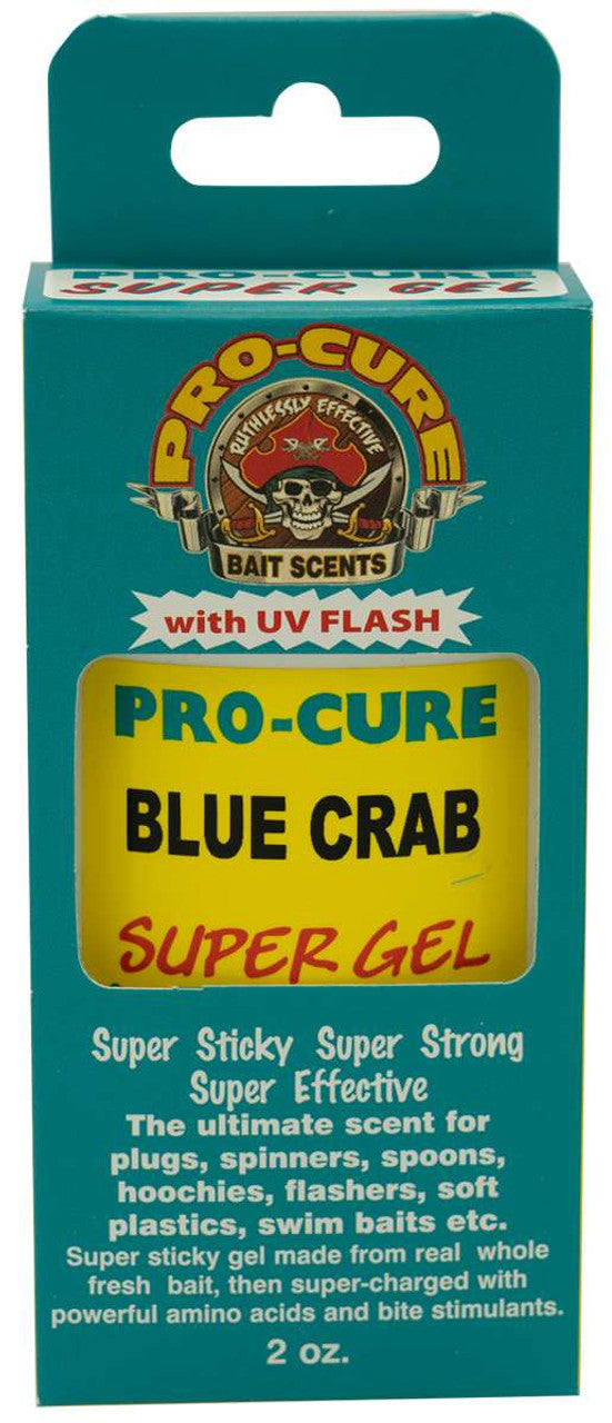 Pro-Cure Bait Super Gel - 2 Oz. Crab