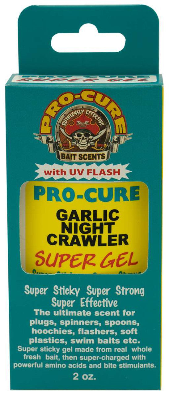 Pro-Cure 2 Oz Super Gel  Garlic Nightcrawler