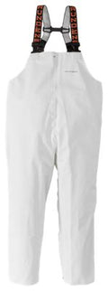 Grundens Mens Clipper 116 Bib Pants, in White, Size XL | by West Marine