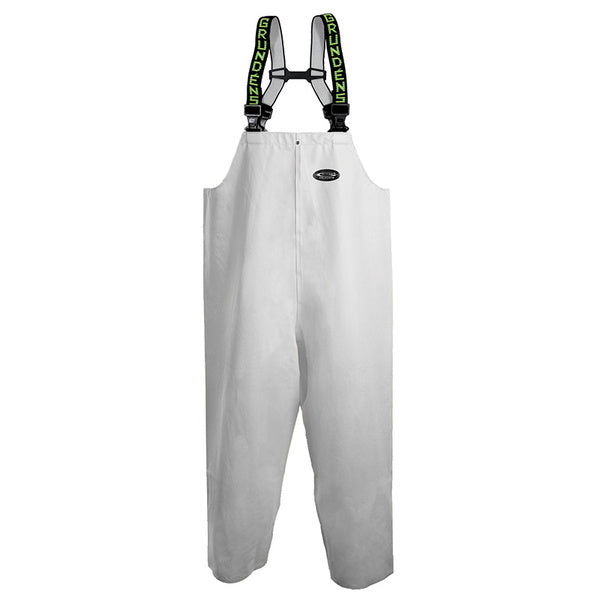 Grundens Mens Clipper 116 Bib Pants, in White, Size 2XL | by West Marine