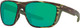 Costa Del Mar Ferg Polarized Green Mirror 580P Square Sunglasses FRG 253 OGMP