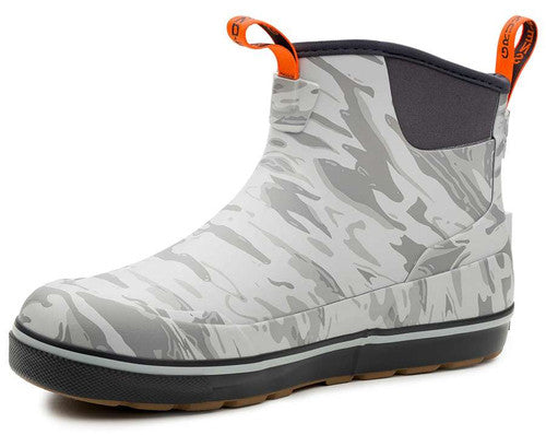 Grundens Deck Boss Ankle Boot - Glacier Liquid Print - 10