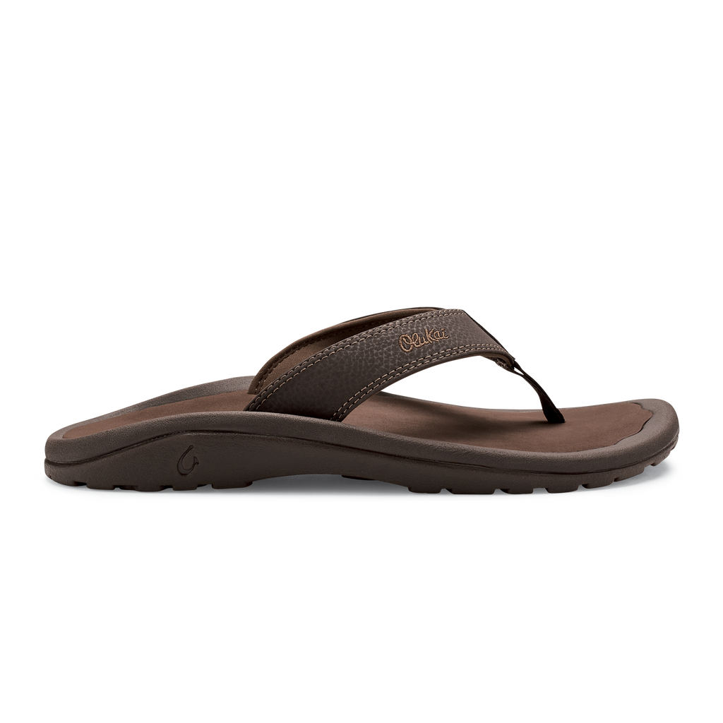 Olukai Ohana Flip-Flop Dark Java Ray - Size 11