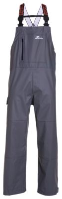 Grundens Men's Tourney Waterproof Fishing Rain Bib - Iron Gray XL