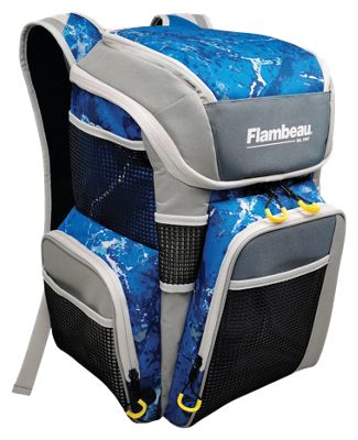 Evolution Outdoor Pro-Angler Zerust Backpack 5007, Kinetic Blue, 3 Trays