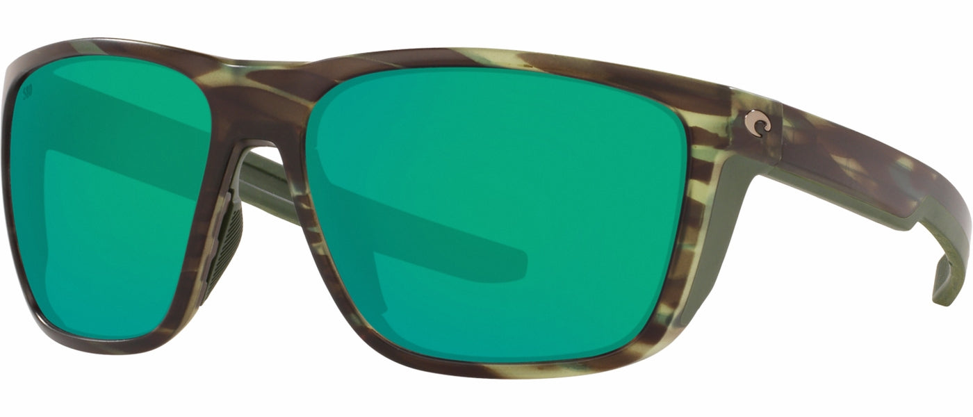 Costa Del Mar FERG Green Mirror Polarized Glass Mens Sunglasses FRG 253 OGMGLP 59