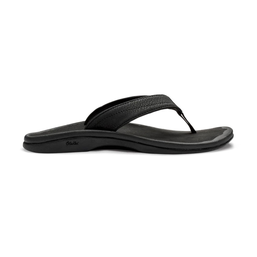 Olukai Ohana Women's Flip-Flop Black Size 10