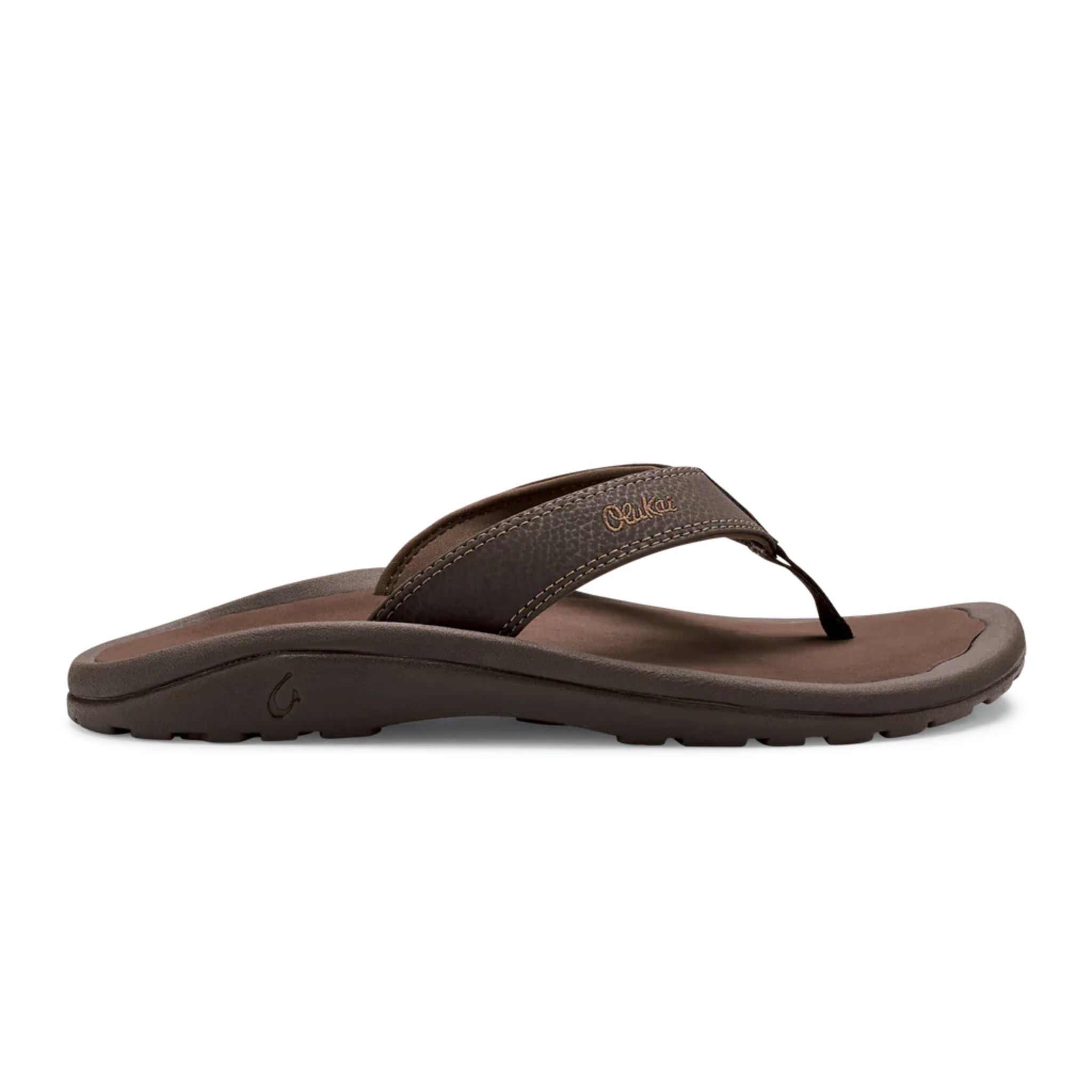 Olukai Ohana Men's Flip-Flop Dark Java - Size 10