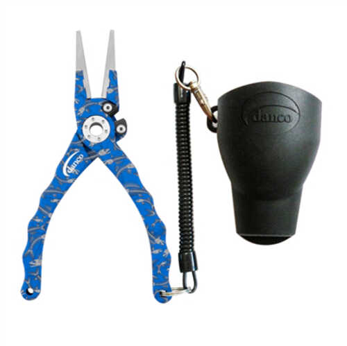 Danco PA75LS-RC-TTC-111 Admiral Blue Fish 7.5  Fishing Pliers + Sheath