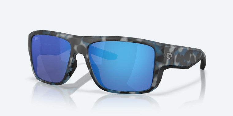 Costa Del Mar Taxman 9116 Sunglasses 911610 - Multicolor - Blue Mirror Men Rectangle