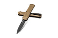 Benchmade Autocrat Automatic Knife, 3.71in Double Edge, Coyote Brown