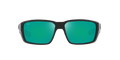 Costa Fantail Pro Black Frame Green Lens Polarized Sunglasses