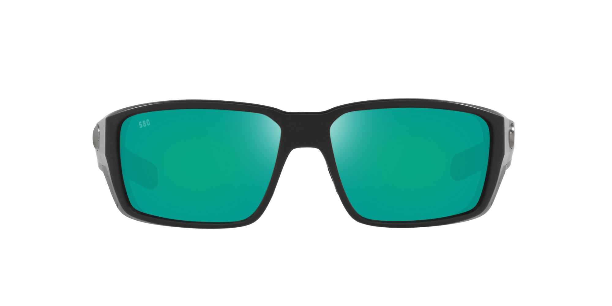 Costa Fantail Pro Black Frame Green Lens Polarized Sunglasses