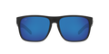 Costa Spearo XL 580G Polarized Sunglasses, in Matte Black Frame/Blue Mirror Lens | by West Marine