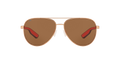 Costa Del Mar - Sunglasses Unisex 06S4002 Shiny Rose Gold 400223 57mm