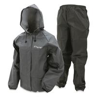 Women's Frogg Toggs Ultra-Lite2 Rain Suit Rain Jacket 2XLarge Carbon Black