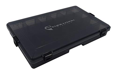 Evolution Outdoor Waterproof Tackle Tray 3700, Black, 31026-EV