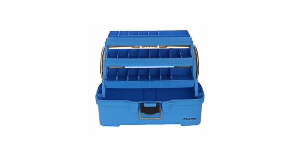 Plano 3-Tray Tackle Box Blue