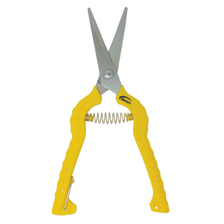 Danco Assorted Colors Bait Shears, 8in Overall, 3in Stainless Blade, Plastic Handle, BS7-18-PDQ