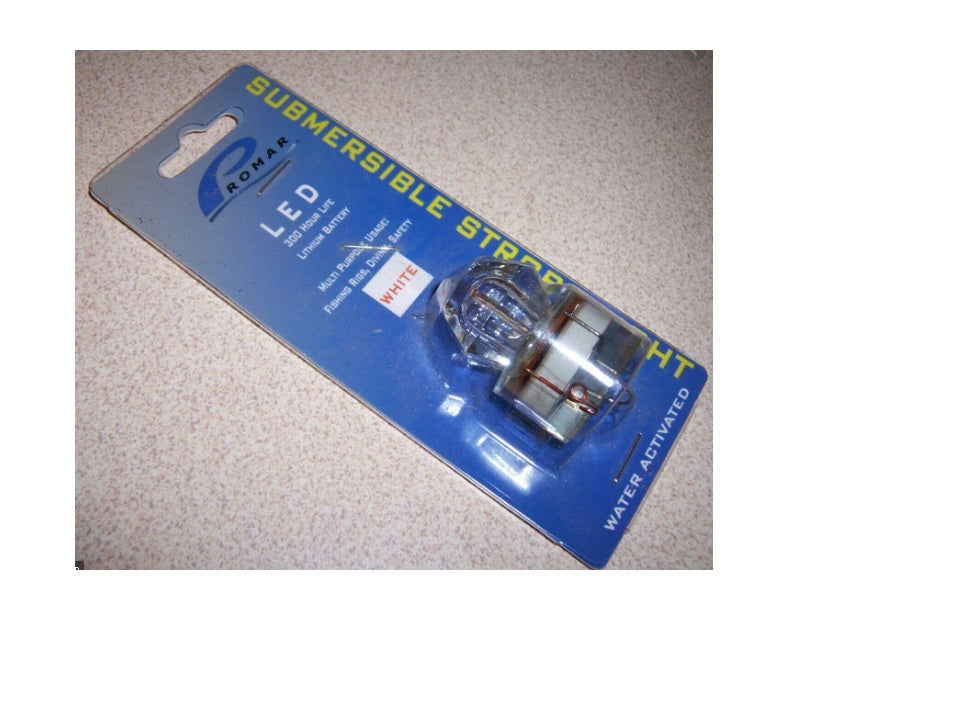 Promar Submersible Water Activated Strobe L.E.D. Light | for Fishing | by West Marine