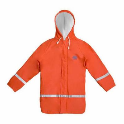 Grundens Youth Zenith Casual Rain Jacket - Orange 14