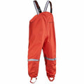 Grundens Youth Zenith Sport Waterproof Fishing Bib Pants - Orange 4