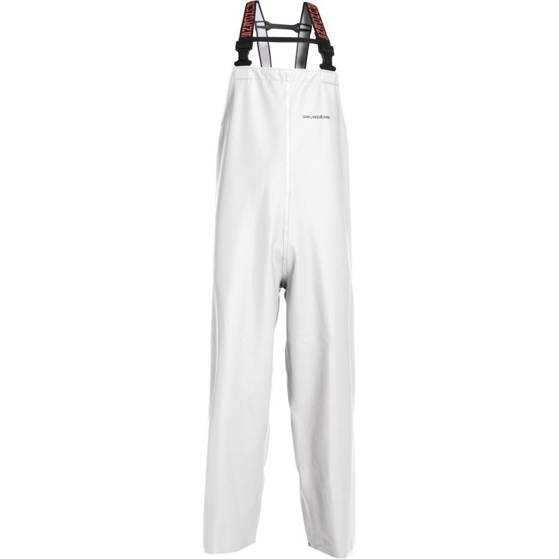 Grundens C116W Clipper 116 Bib Pant White - Size X-Small