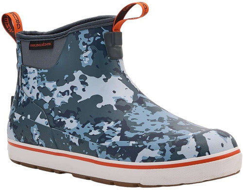 Men's Grundens Deck-Boss Deck Boots 12 Flats Camo