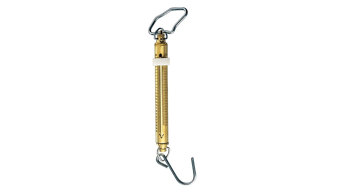 MANLEY Brass Fishing Scale 8.5 Size