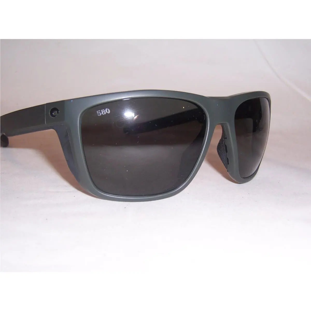 Costa Ferg 580G Polarized Sunglasses, in Matte Olive Frame/Gray Lens | by West Marine
